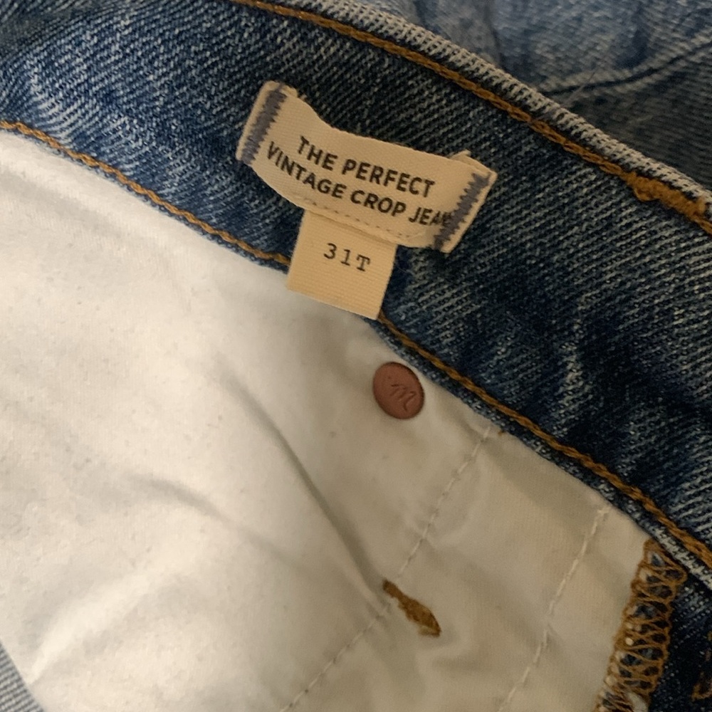 Madewell Blue High-Rise Jeans - Picture 5 of 5